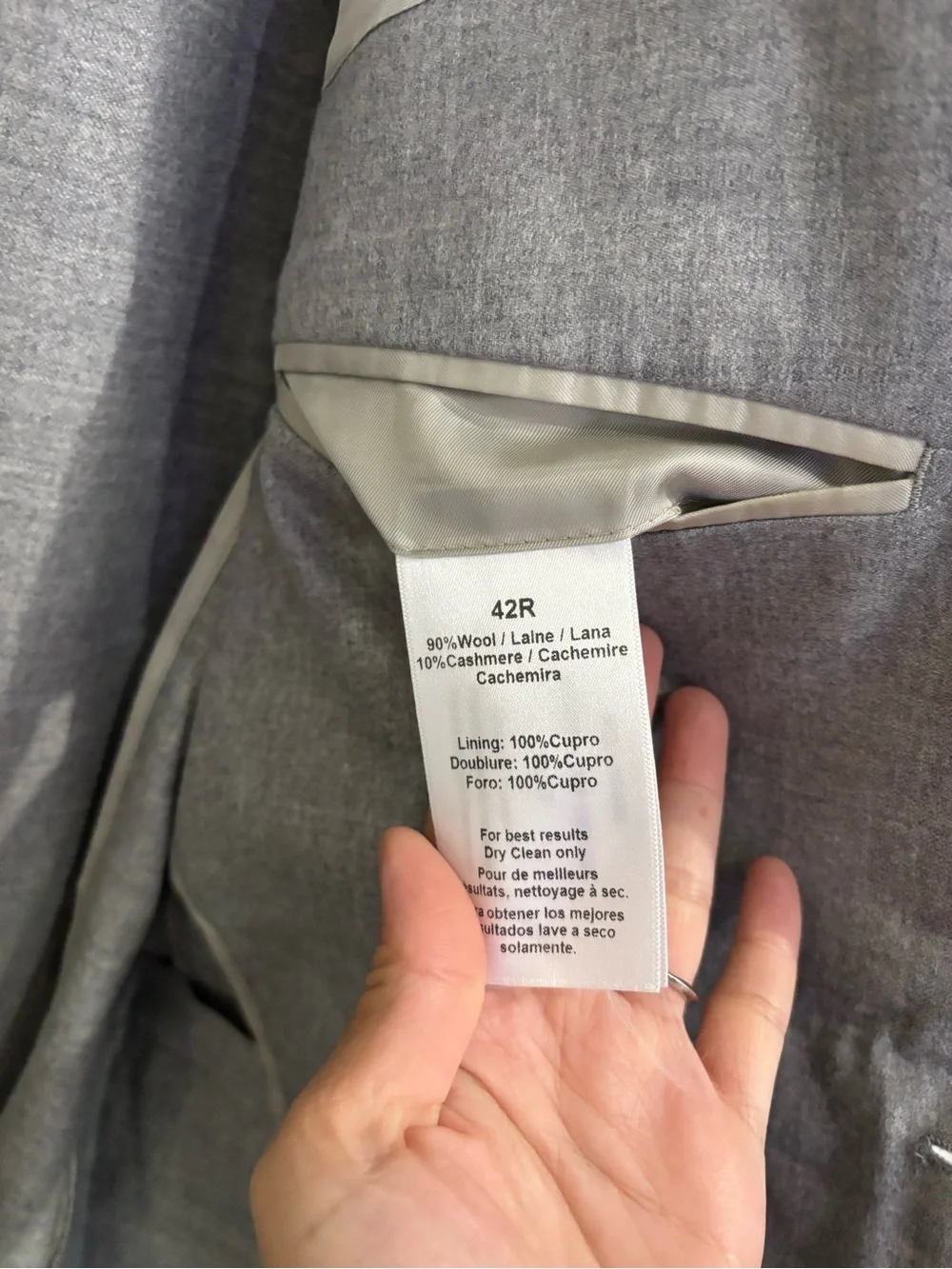 Peter Millar 42R Cashmere Wool Blend Blazer
